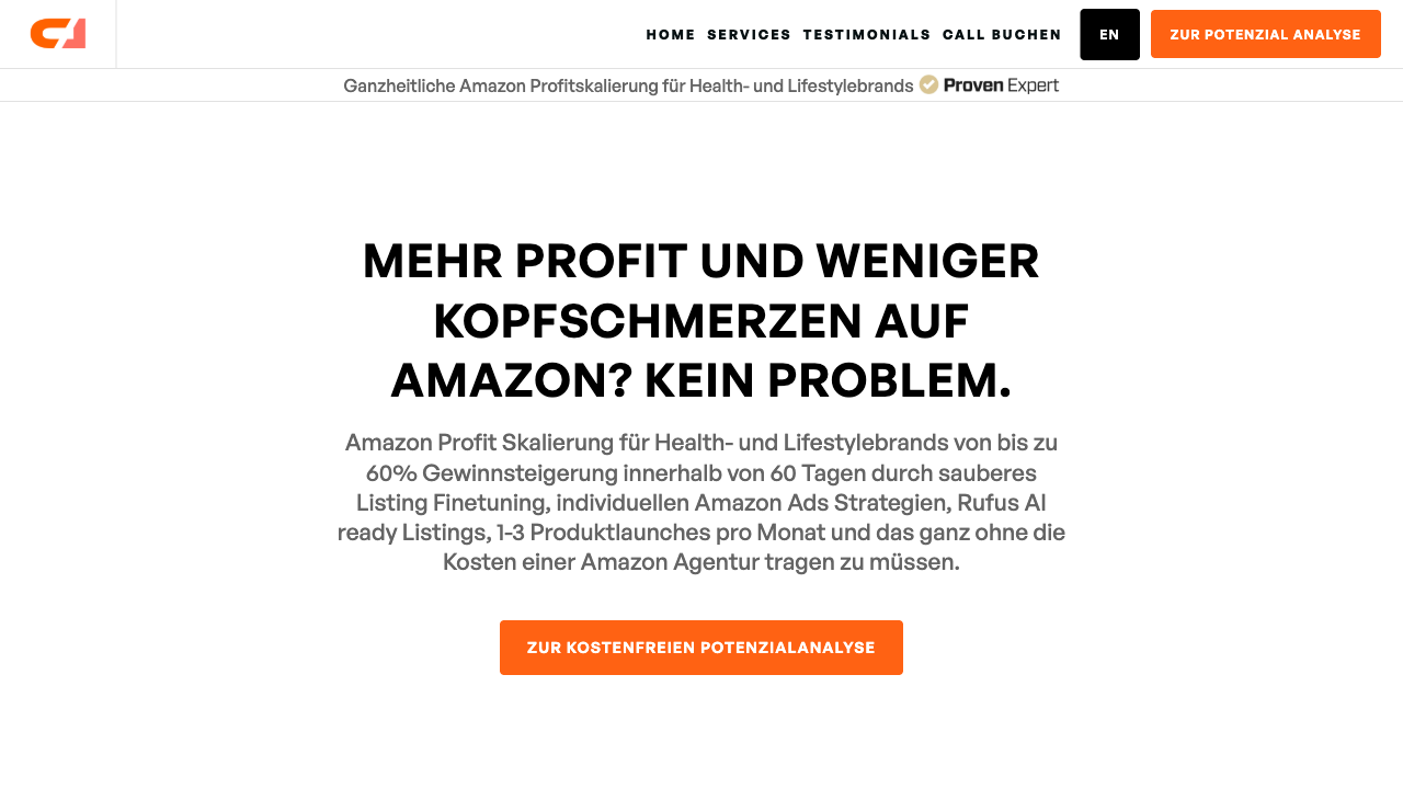 DeLuca Consulting — Amazon profit scaling