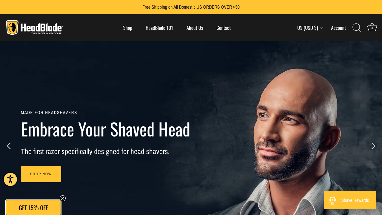 HeadBlade — storefront