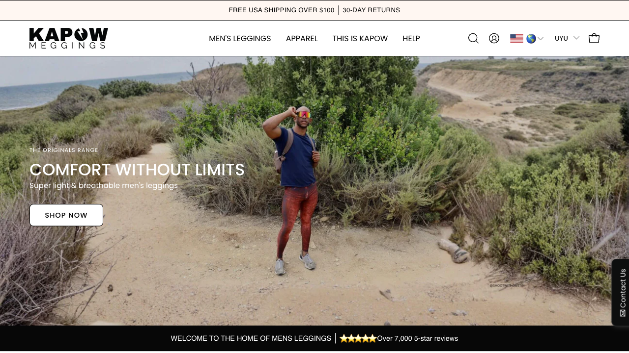 Kapow Meggings — storefront